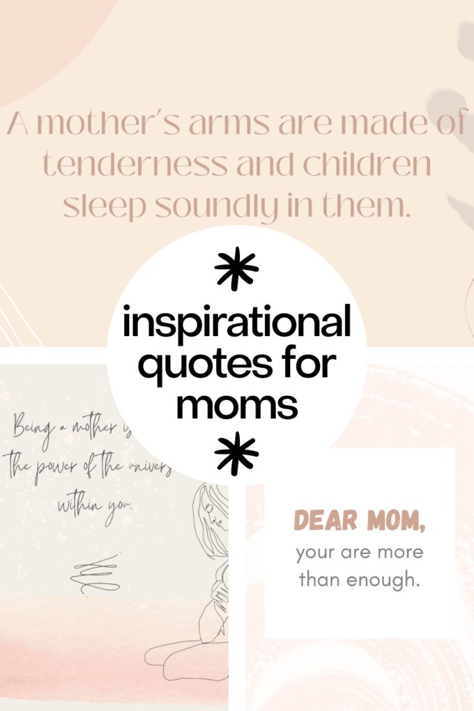 50 Inspirational Quotes for Moms - Mom Spark - Mom Blogger