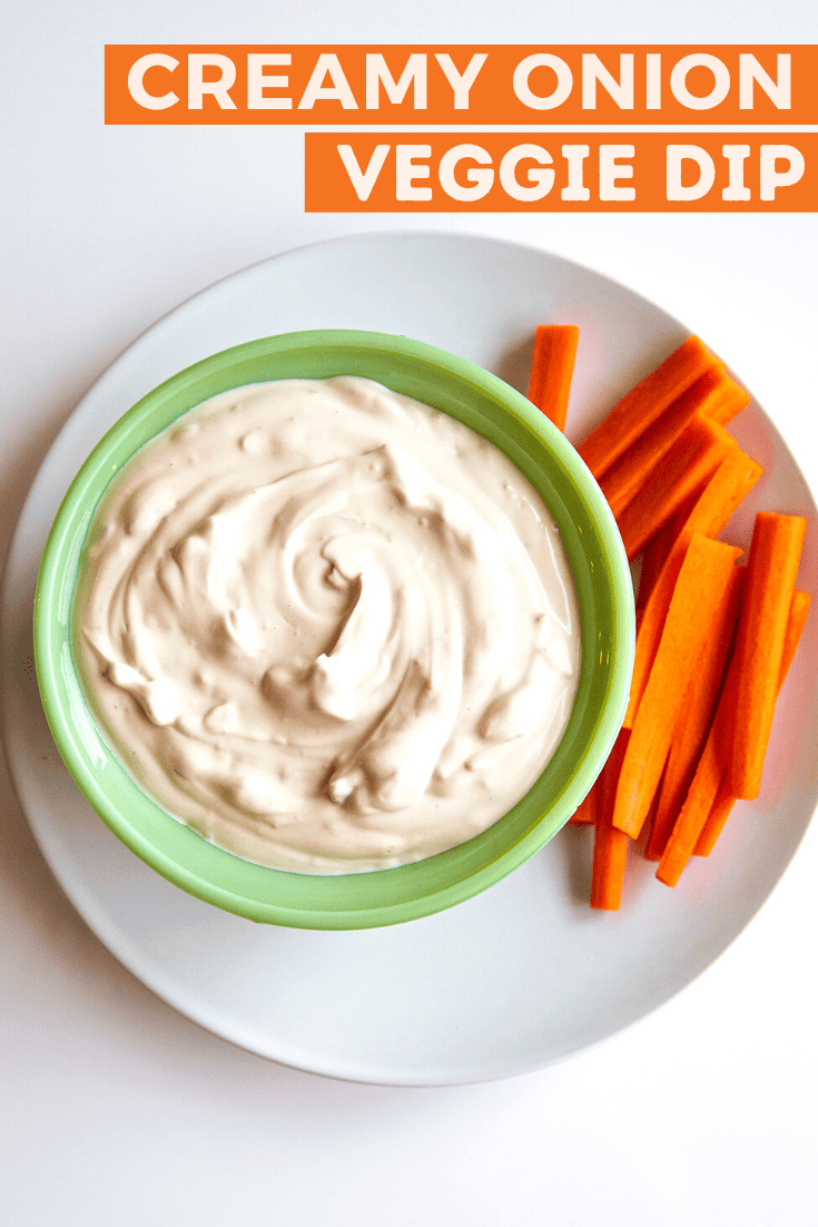 Garden Vegetable Onion Dip