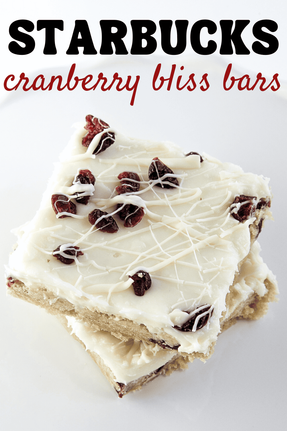 Starbucks Cranberry Bliss Bars Copycat Recipe Mom Spark 7078