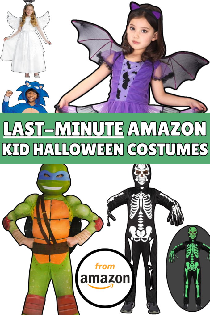 Last-Minute Kid Halloween Costumes from Amazon