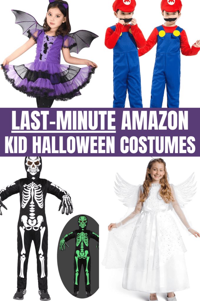 Last-Minute Kid Halloween Costumes from Amazon