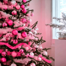 Pink Christmas Decor Inspiration
