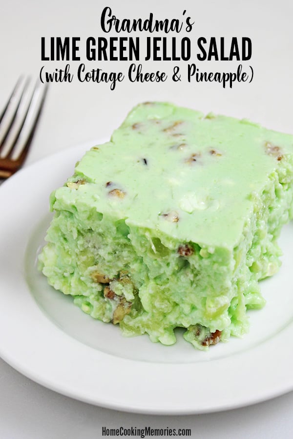Lime Green Jello Cottage Cheese Salad