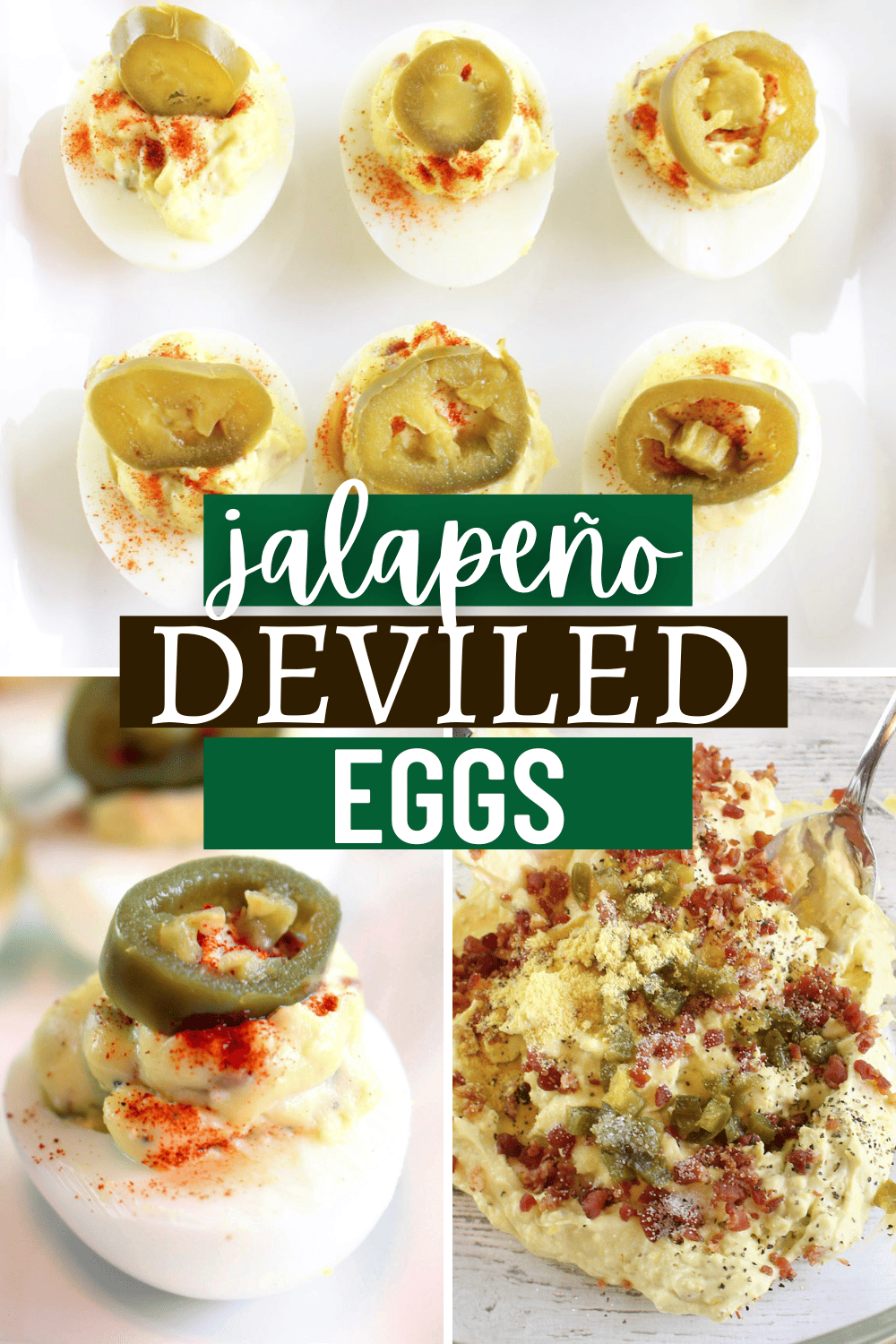 Jalapeño Deviled Eggs Recipe - Mom Spark