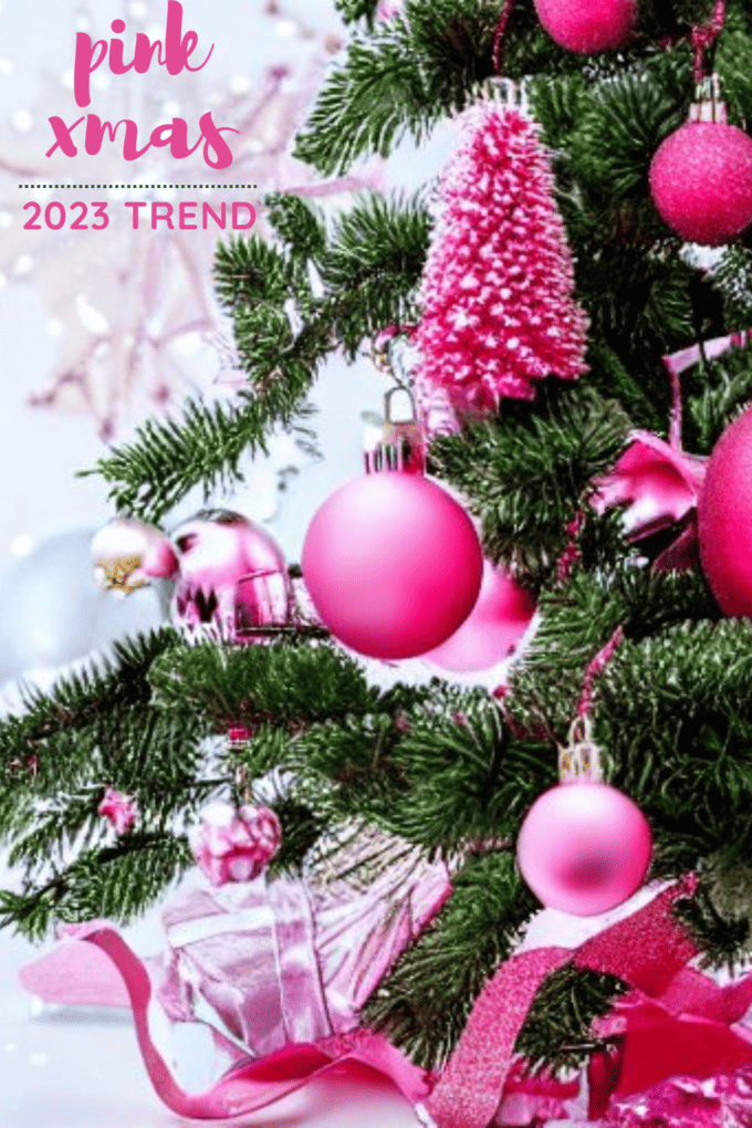 Pink Christmas Trend for 2023