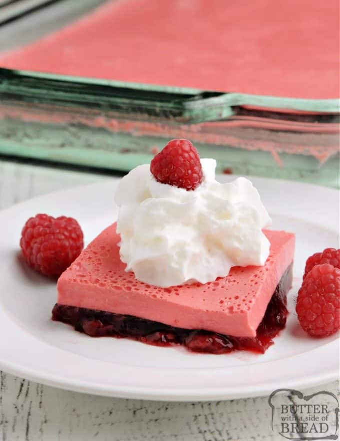 Raspberry Cheesecake Jello