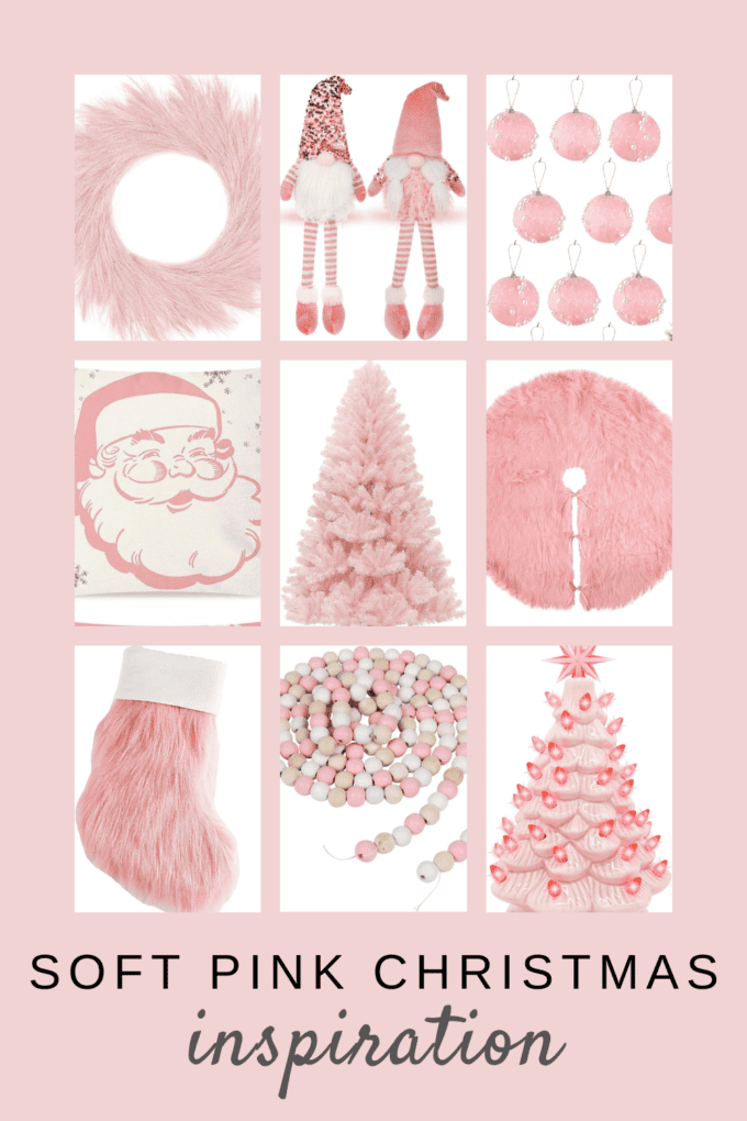 Soft Pink Christmas Decor Inspiration